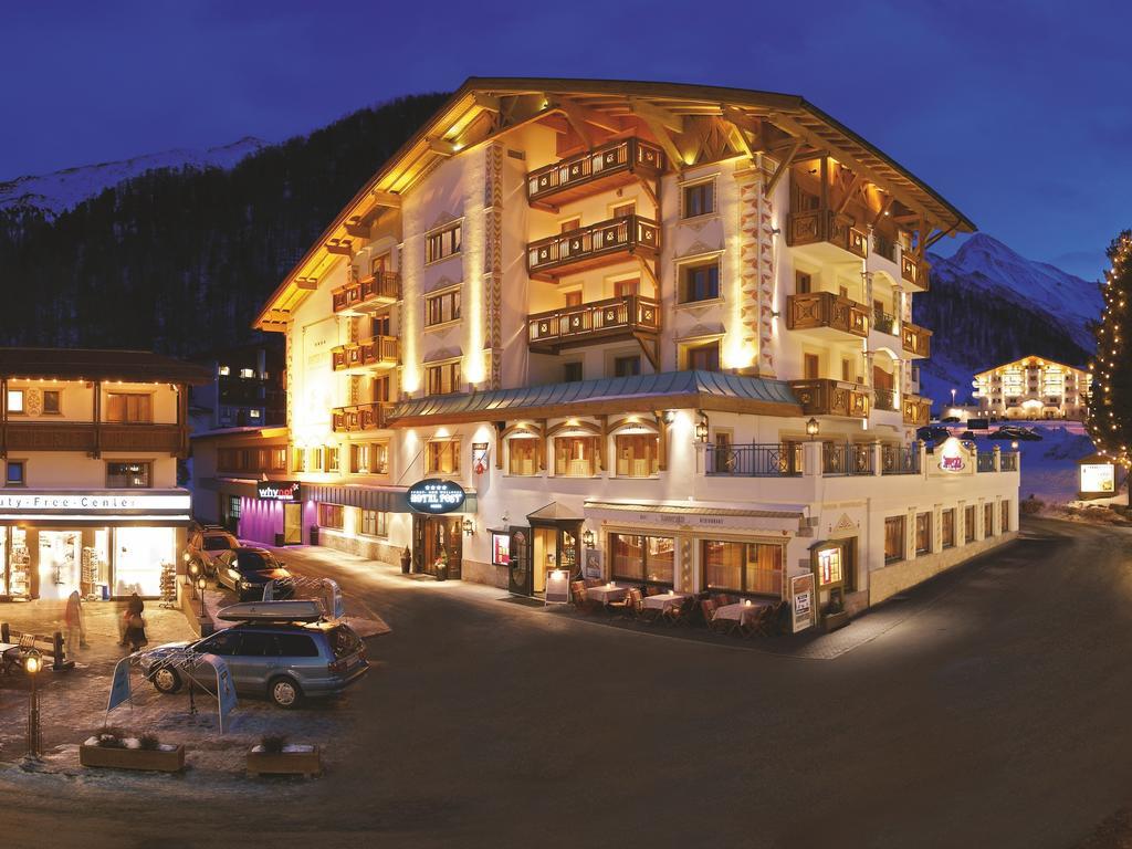 Hotel Post Sport- Und Wellness Samnaun Exterior photo